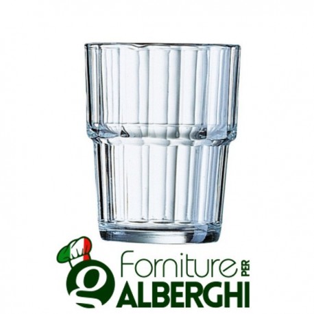 Bicchiere Norvege vetro trasparente da 16cl a 25 cl ARC
