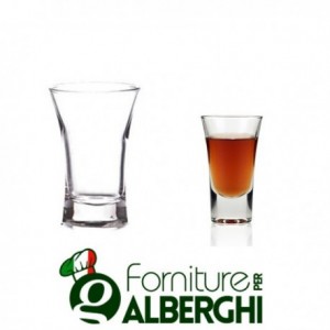 Bicchiere Hot Shot vetro...