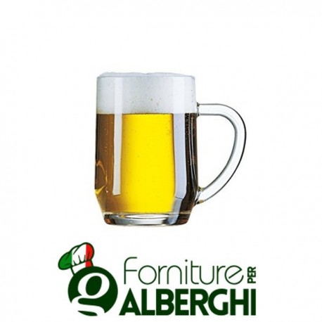 Bicchiere birra Haworth vetro trasparente da 28 cl a 57 cl ARC