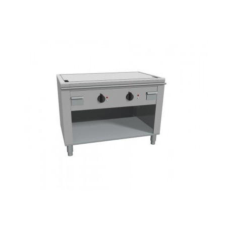 Piastra Teppanyaki elettrica a due zone cottura