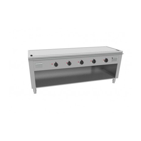 Piastra Teppanyaki elettrica a cinque zone cottura