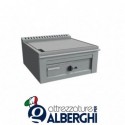 Teppanyaki cucina piastra a gas per cottura giapponese da banco – 1 zona cottura 600/700/800/900x720x390h