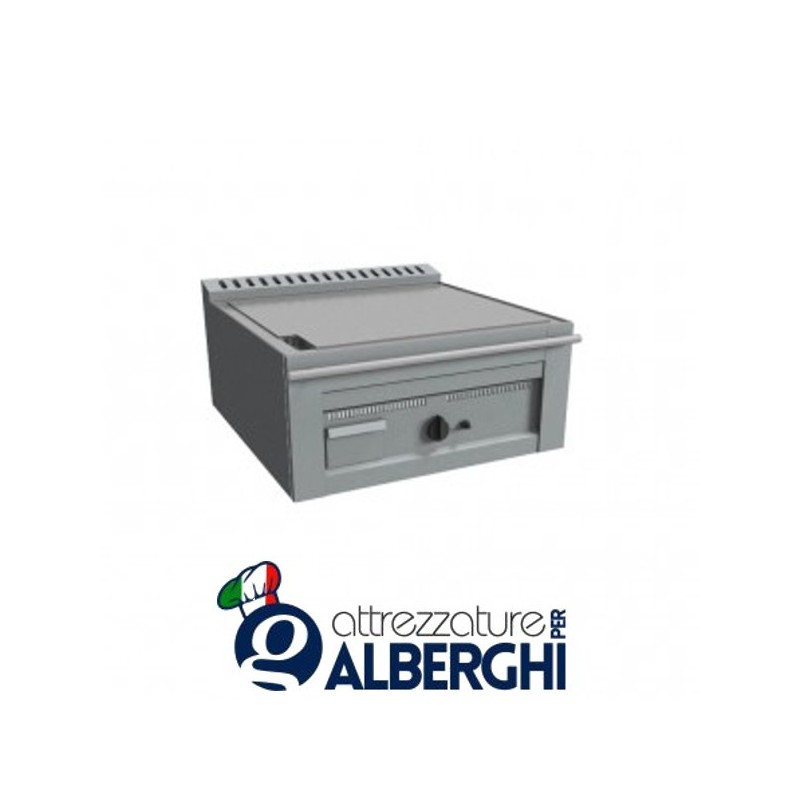 Teppanyaki cucina piastra a gas per cottura giapponese da banco – 1 zona cottura 600/700/800/900x720x390h