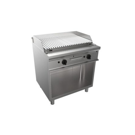 Griglia a pietra lavica gas dim.mm.800x700x850h