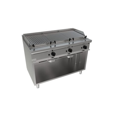 Griglia a pietra lavica gas dim.mm.1200x700x850h