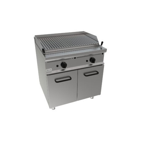Griglia a pietra lavica gas dim.mm.800x700x850h