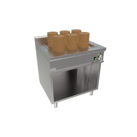 Vaporiera dim sum etnica elettrica 14 kw dim.mm.800x700x850h
