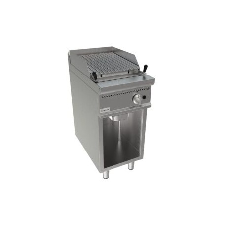 Griglia a pietra lavica gas dim.mm.400x700x850h