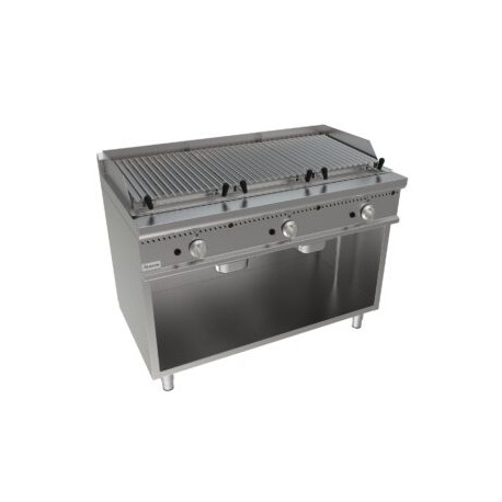 Griglia a pietra lavica gas dim.mm.1200x700x850h