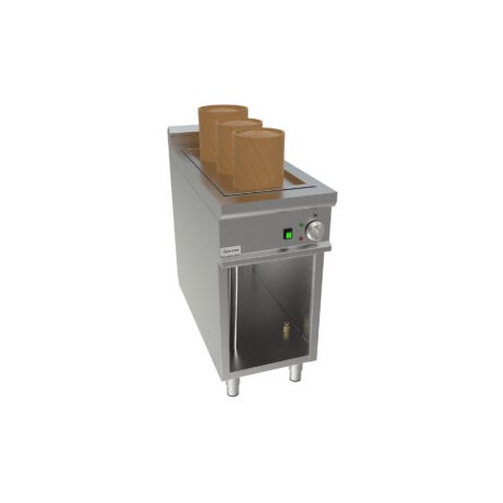 Vaporiera dim sum etnica elettrica 6 kw dim.mm.400x900x850h