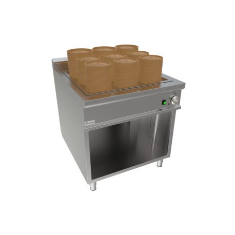 Vaporiera dim sum etnica elettrica 24 kw dim.mm.800x900x850h