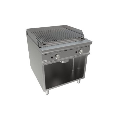 Griglia a pietra lavica gas dim.mm.800x900x850h