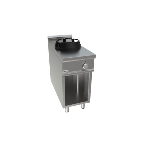 Cucina cinese wok a un fuoco a gas dim.mm.400x900x850h