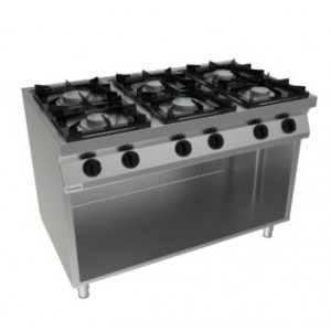 Cucina a gas sei fuochi...