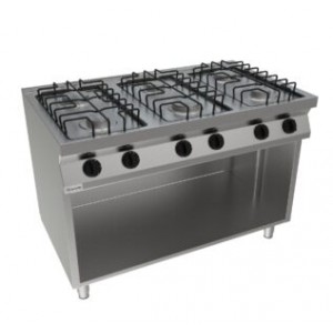 Cucina a gas sei fuochi...