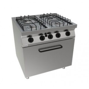 Cucina con forno a gas...