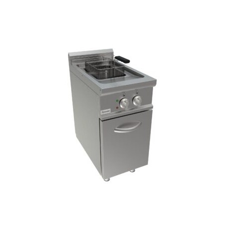 Friggitrice elettrica ad una vasca lt 17 dim.mm.400x700x850h