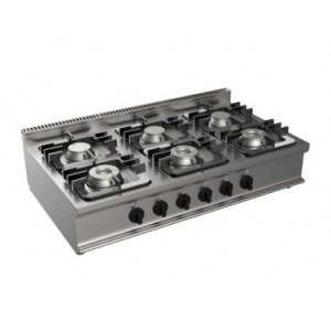 Cucina a gas sei fuochi...