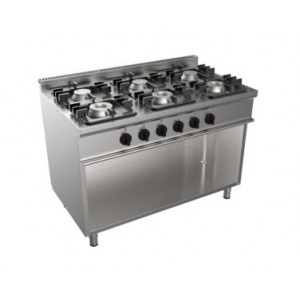 Cucina a gas sei fuochi...