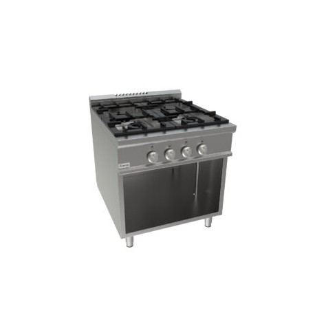 Cucina a gas quattro fuochi dim.mm.800x900x850h