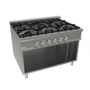 Cucina a gas sei fuochi...