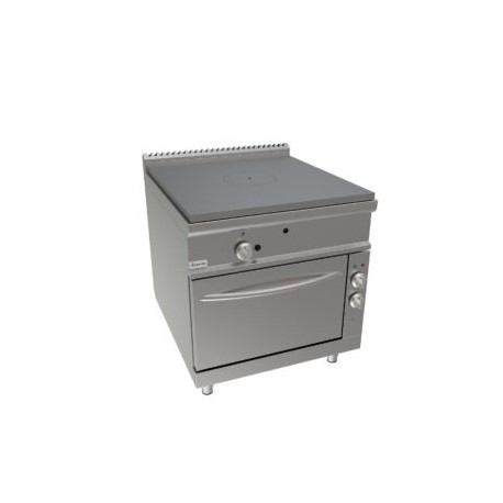Cucina con forno a gas tuttapiastra dim.mm.800x900x850h