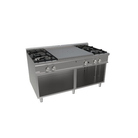Cucina a gas tuttapiastra dim.mm.1.600x900x850h