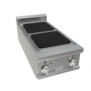 Cucina elettrica due zone...