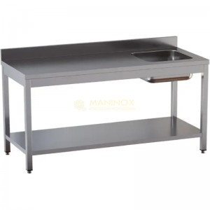 Tavolo chef in acciaio inox...