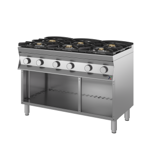 Cucina fiamma libera 6...