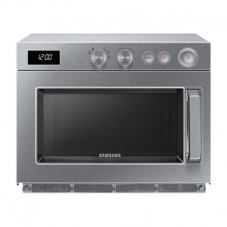 Forno microonde Samsung struttura e camera di cottura in acciaio inox lt 26 kw 1,5