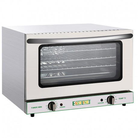Forno elettrico ventilato a convezione capienza di 4 teglie 4x450x330 mm kw 2,5
