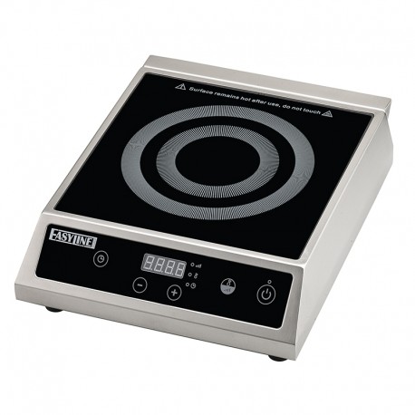 Piastra ad Induzione in vetroceramica 1 zona di cottura touch control kw 2,7