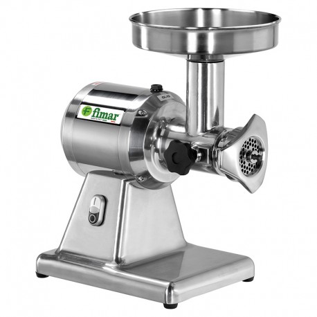 Tritacarne produzione oraria 100÷160 Kg/h Gruppo macinazione inox monofase/trifase