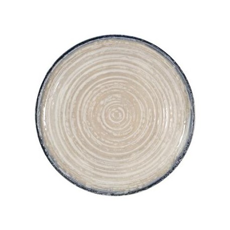 Piatto Pizza Napoli dim.diam. 31cm porcellana Tellus Saturnia