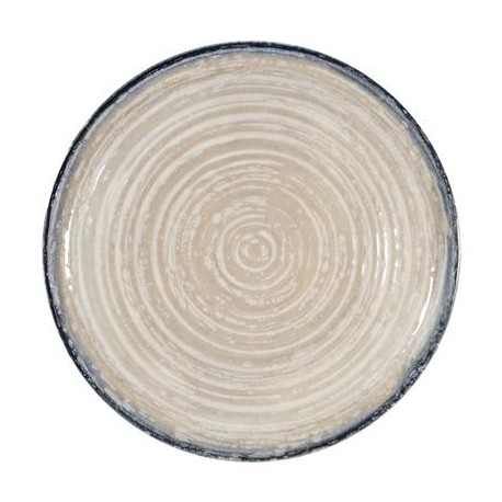 Piatto Pizza Napoli dim.diam. 33 cm porcellana Tellus Saturnia