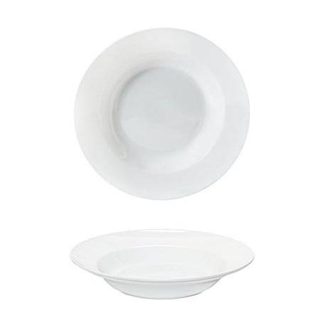 Pasta Bowl Dim.diam.23 cm porcellana bianca Napoli saturnia