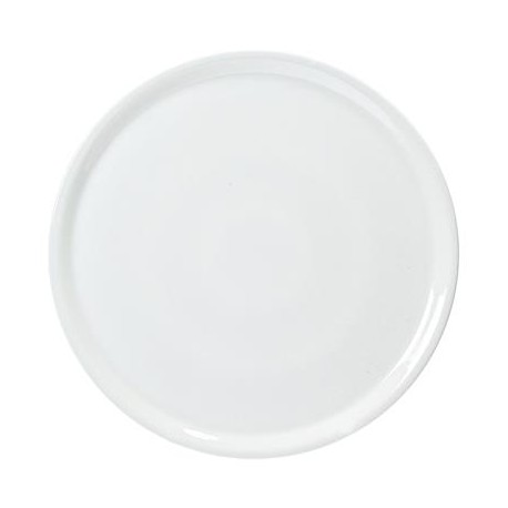 Piatto Pizza Dim.diam.35 cm porcellana bianca Napoli Saturnia