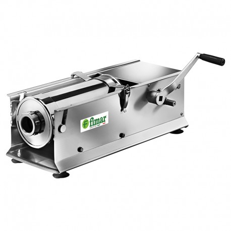 Insaccatrice manuale struttura in acciaio inox lt 14 dim.mm.1550x450x450(h)