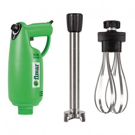 Mixer ad immersione in acciaio inox AISI 304 dim.mm. con mescolatore 170x120x660/740(h)