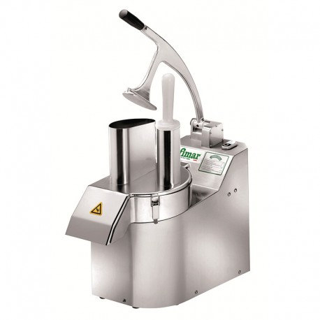Tagliaverdura in acciaio inox AISI 304 inclusa di Kit 5 dischi dim.mm.220x610x520(h)