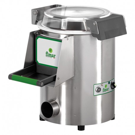 Pelapatate Struttura in acciaio inox AISI 304 produzione 60 Kg/h dim.mm.520x630x590(h) monofase/trifase