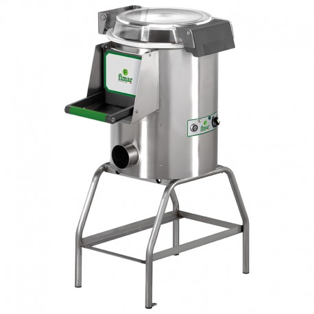 Pelapatate Struttura in acciaio inox AISI 304 produzione 60 Kg/h dim.mm.520x700x1010(h) monofase/trifase