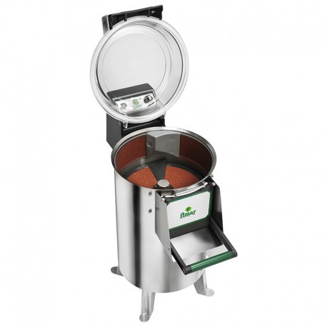 Pelapatate Struttura in acciaio inox AISI 304 produzione 220 Kg/h dim.mm.400x770x930(h) monofase/trifase