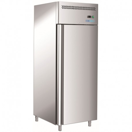 Armadio refrigerato GN 2/1 ventilato acciaio inox 1 porta lt 650 temp.-18°C / -22°C  dim.mm.740x830x2010(h)