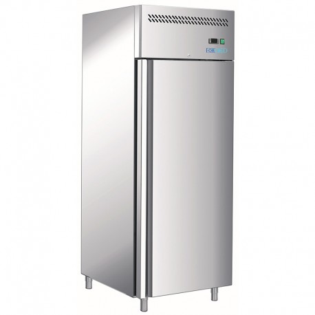 Armadio refrigerato GN 2/1 statico acciaio inox 1 porta lt 507 temp.+2°C / +8°C dim.mm.680x810x2010(h)