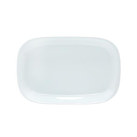 Piatto Rettangolare Dim. 39 cm porcellana bianca N/4/C Costa Verde