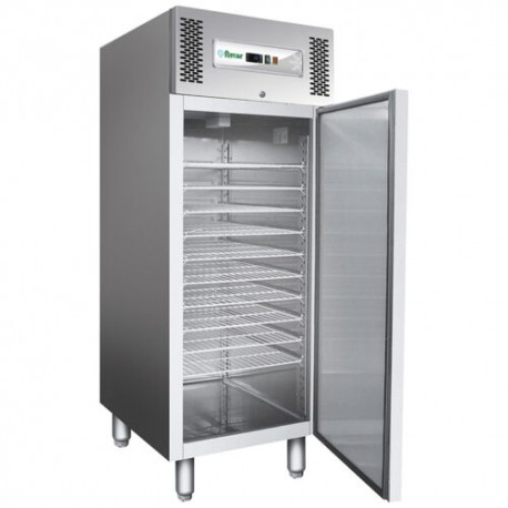 Armadio refrigerato pasticceria ventilato acciaio inox 304 porta 1 lt 737  temperatura -10°C / -22°C dim.mm.740x990x2010(h)
