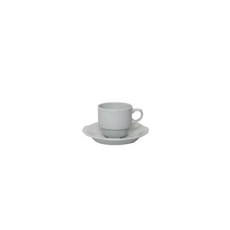 Tazza Colazione con Piatto 20 cl porcellana bianca La Reine 4732 Eschenbach