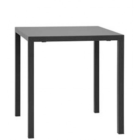 Tavolo struttura autolivellante in metallo verniciato L70 x P70 x H75 cm.